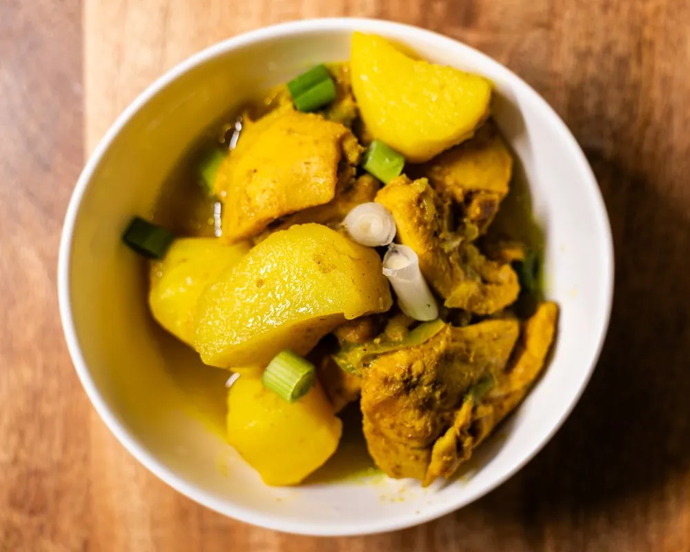 Side of Curry Chicken